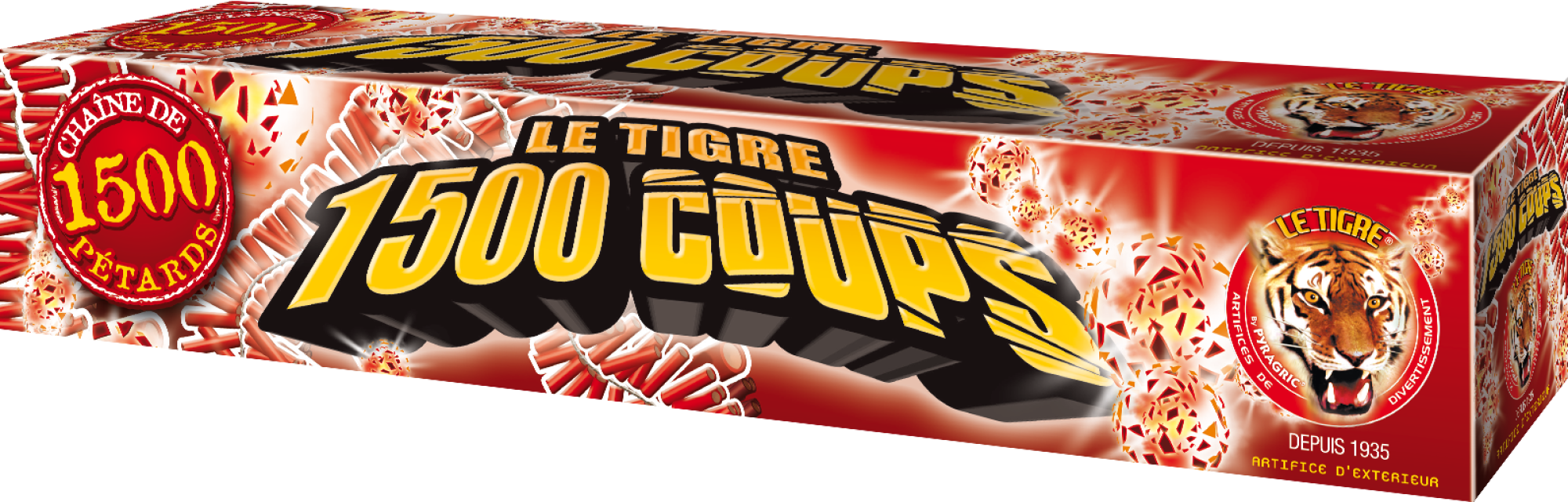 PÉTARDS LE TIGRE ® D-3 ® - P001397