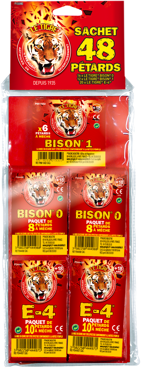 P155990-SACHET LE TIGRE N°3