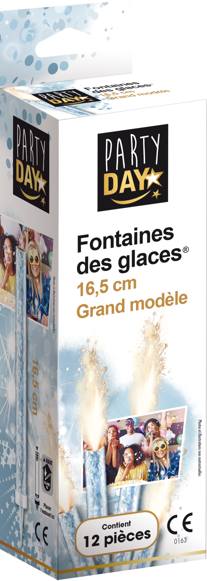P050150-FONTAINES DE GLACES 16,5 CM