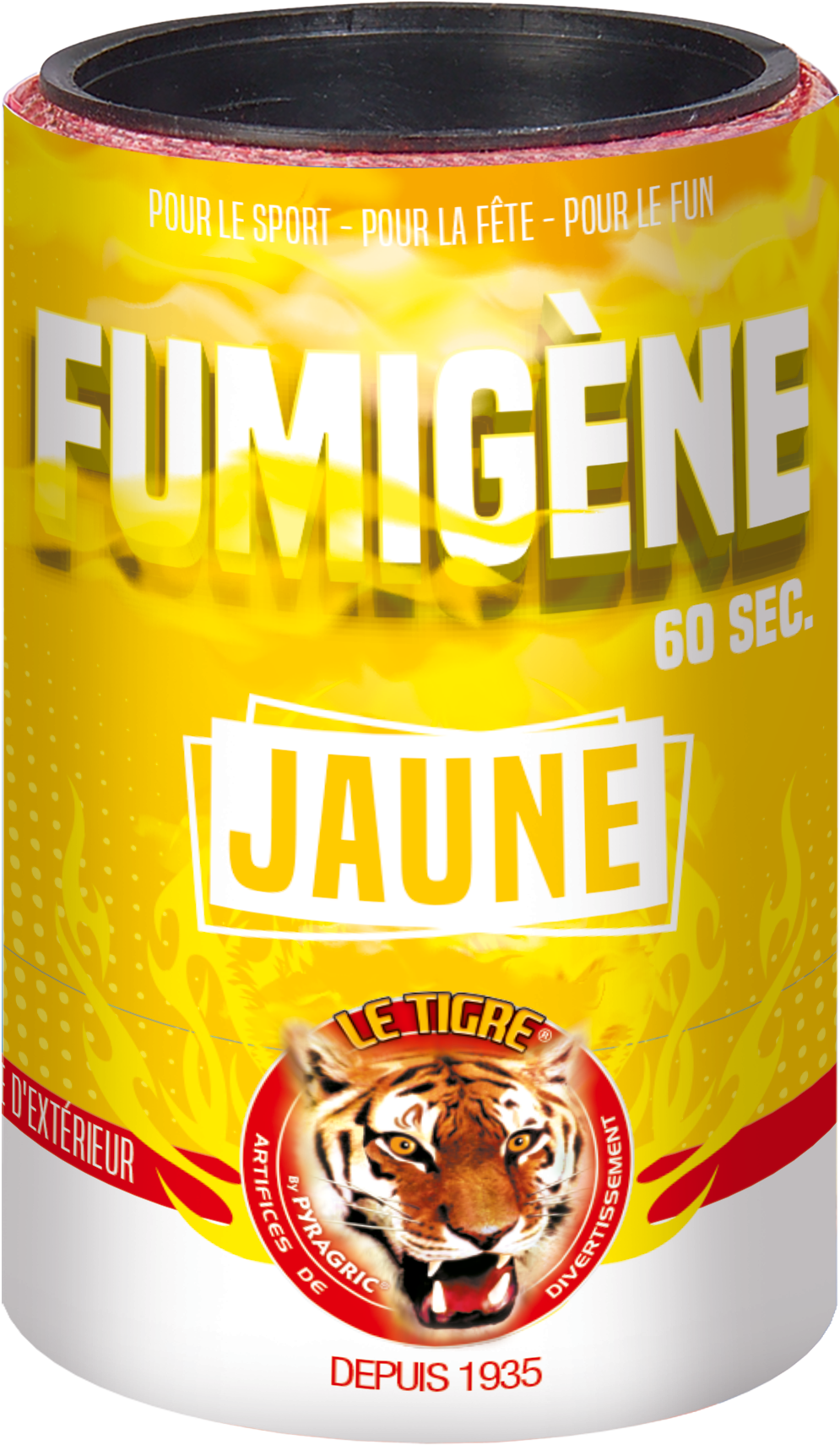 P166024-FUMIGÈNE JAUNE