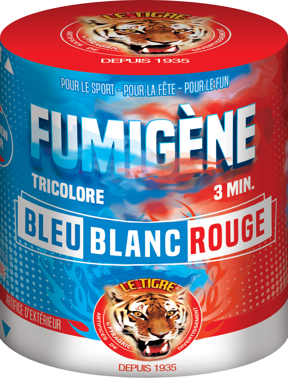 P166025-FUMIGÈNE TRICOLORE