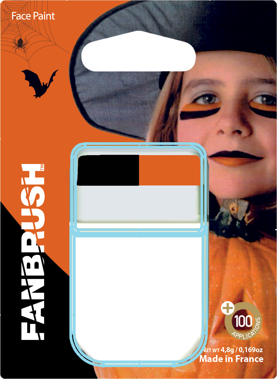 P166281-FAN BRUSH HALLOWEEN