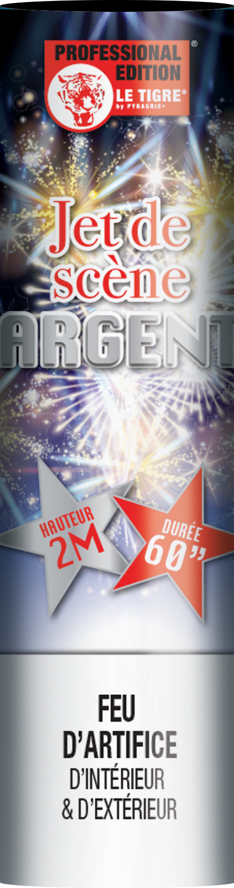 JET DE SCENE ARGENT 2M 30S