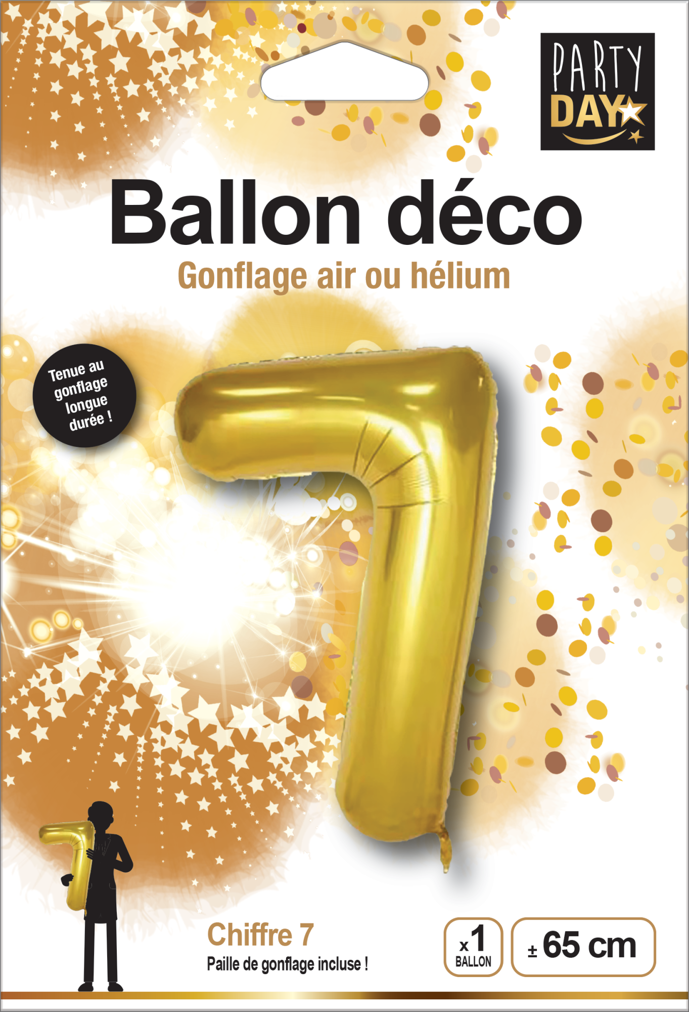 P166417-BALLON ALU CHIFFRE 7