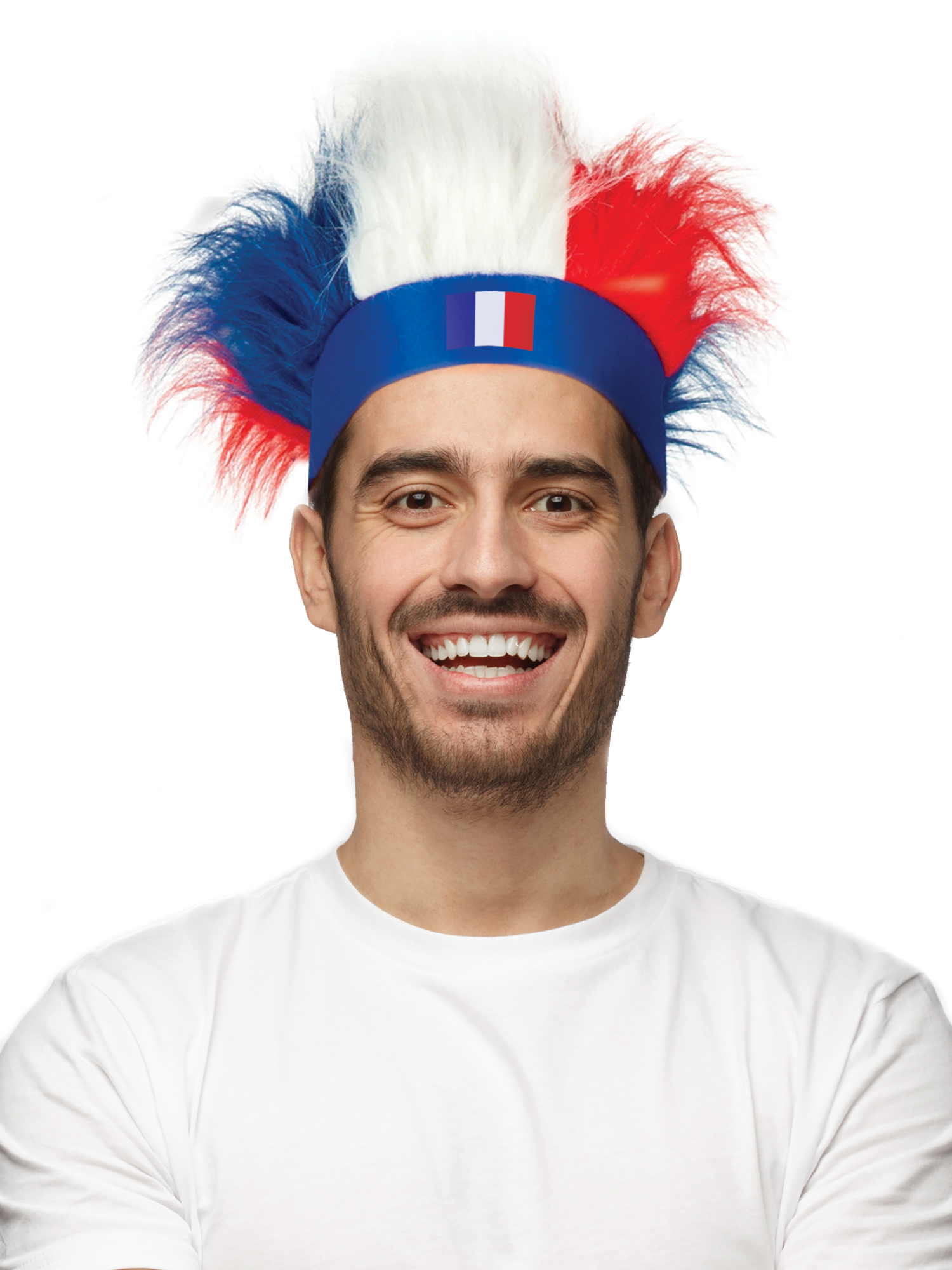 P166609-COIFFE TRICOLORE PRODUIT